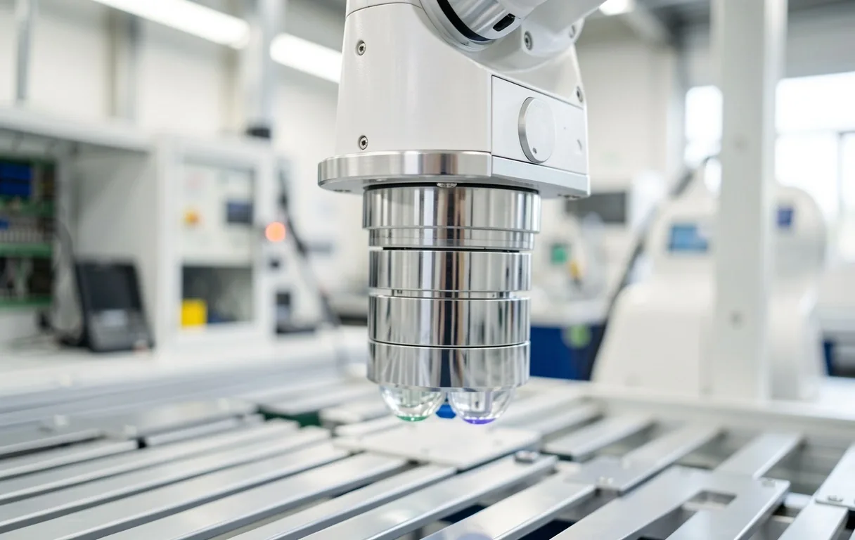 Industrial precision sensor focus